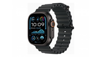 Apple Watch Ultra 2 GPS + Cellular 49mm Black Titanium Case with Black Ocean Band