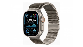 Apple Watch Ultra 2 GPS + Cellular 49mm Natural Titanium Case with Natural Titanium Milanese Loop - M