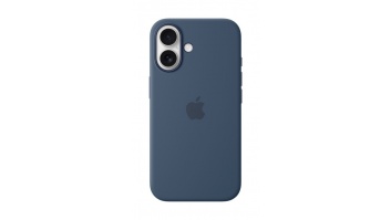 Apple iPhone 16 Silicone Case with MagSafe - Denim