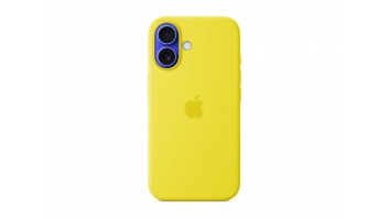 Apple iPhone 16 Silicone Case with MagSafe - Star Fruit