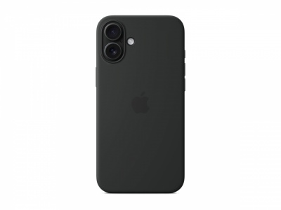 Apple iPhone 16 Plus Silicone Case with MagSafe - Black