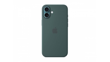 Apple iPhone 16 Plus Silicone Case with MagSafe - Lake Green