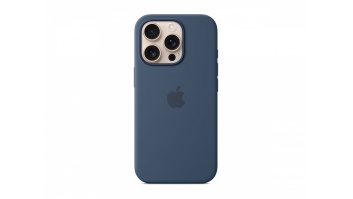 Apple iPhone 16 Pro Silicone Case with MagSafe - Denim