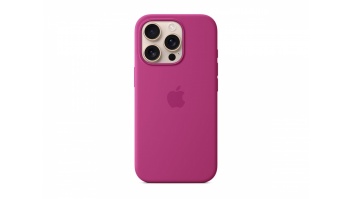 Apple iPhone 16 Pro Silicone Case with MagSafe - Fuchsia