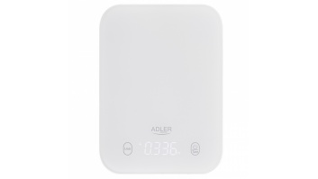 Adler Kitchen Scale | AD 3181w | Graduation 1 g | Display type LED | White