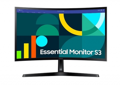 Samsung LS24D366GAUXEN 24" VA Curved Monitor 1920x1080/16:9/250cd/m2/4ms HDMI, DP | Samsung