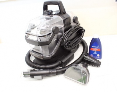 SALE OUT. Bissell SpotClean HydroSteam Select Portable Carpet and Upholstery Cleaner | Bissell | Portable Carpet and Upholstery Cleaner | SpotClean HydroSteam Select | Corded operating | Washing function | 1000 W | - V | Black | Warranty 20 month(s) | REF