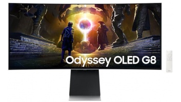 Monitor|SAMSUNG|34"|Gaming/Smart/Curved/21 : 9|Panel OLED|3440x1440|21:9|175Hz|0.03 ms|Speakers|Swivel|Height adjustable|Tilt|LS34DG850SUXDU