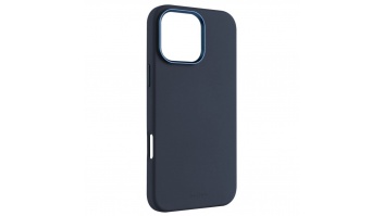 Fixed MagFlow | Back cover | Apple | iPhone 16 Pro Max | Liquid silicon | Blue