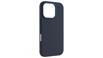 Fixed MagFlow | Back cover | Apple | iPhone 16 Pro | Liquid silicon | Blue