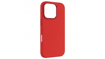 Fixed MagFlow | Back cover | Apple | iPhone 16 Pro | Liquid silicon | Red