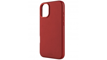 Fixed MagLeather | Back cover | Apple | iPhone 16 Plus | Leather | Red