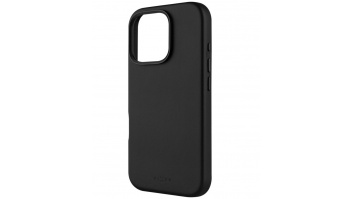 Fixed MagLeather | Back cover | Apple | iPhone 16 Pro | Leather | Black