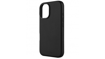 Fixed MagLeather | Back cover | Apple | iPhone 16 | Leather | Black