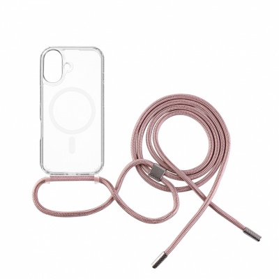 FIXED MagPure Neck for pro Apple iPhone 16 Plus, pink