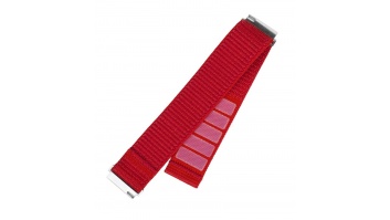 Fixed | Sporty Strap with Quick Release 20mm for Smartwatch | 160-210 mm | Red | Nylon