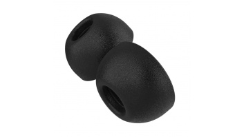 Fixed Plugs Pro, 2 sets, size L | Plugs | Apple | Airpods Pro/Pro 2 | Foam | Black