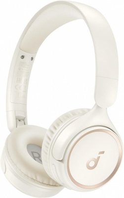 Anker Soundcore H30i On-ear Headphones, White | Anker Soundcore