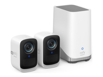 Anker Eufy Security Camera eufyCam 3C 2+1 Kit, White | Anker Eufy