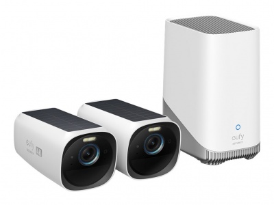 Anker Eufy Security Camera eufyCam 3 2+1 Kit, Black+White | Anker Eufy