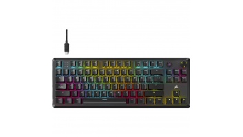 CORSAIR K70 CORE TKL Tenkeyless Mechanical Gaming Keyboard, MLX RED Switch, NA Layout, Wired, Black | Corsair