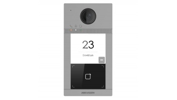 Hikvision 1 Button Metal Villa Door Station | DS-KV8113-WME1 (C) | 2 MP | IK08/IP65 | H.264