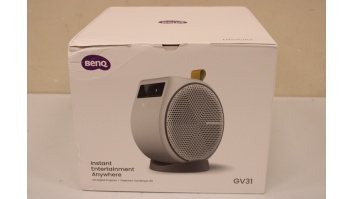 SALE OUT. BenQ GV31 Full HD Projector 1920x1080 300 Lm/ 16:9, White | Benq | DAMAGED PACKAGING