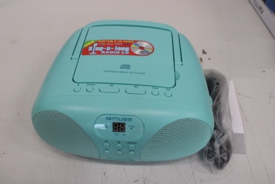 SALE OUT. Muse MD-203 KB Portable Sing-A-Long Radio CD Player, Blue | Muse Portable Sing-A-Long Radio CD Player | MD-203 KB | DAMAGED PACKAGING | AUX in | CD player | FM radio | Muse | Portable Sing-A-Long Radio CD Player | MD-203 KB | DAMAGED PACKAGING |