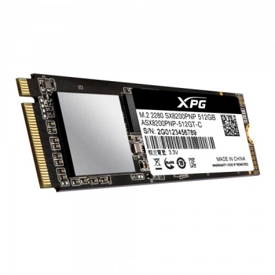 ADATA | XPG SX8200 Pro | 512 GB | Solid-state drive interface M.2 NVME | Read speed 3500 MB/s | Write speed 2300 MB/s