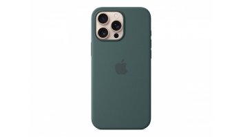 Apple iPhone 16 Pro Max Silicone Case with MagSafe - Lake Green