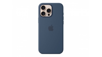 Apple iPhone 16 Pro Max Silicone Case with MagSafe - Denim