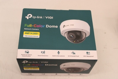 SALE OUT. TP-Link VIGI C240 (2.8mm) VIGI 4MP Full-Color Dome Network Camera | TP-LINK | 35 month(s) | UNPACKED