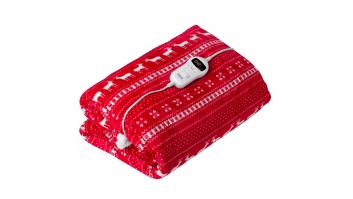 Camry | Electric Heating Throw-Blanket with Timer | CR 7441 | Number of heating levels 10 | Number of persons 1 | Remote control | 120 W | Red/White