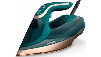 Philips | DST8030/70 Azur | Steam Iron | 3000 W | Water tank capacity 350 ml | Continuous steam 70 g/min | Green