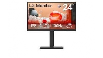 LCD Monitor|LG|23.8"|Business|Panel IPS|1920x1080|16:9|100 Hz|5 ms|Swivel|Pivot|Height adjustable|Tilt|24BA650-B