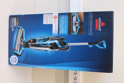 SALE OUT. Bissell CrossWave MultiFunctional Cleaner, Blue/Silver | Bissell | MultiFunctional Cleaner | CrossWave | Corded operating | Handstick | Washing function | 560 W | - V | Blue/Titanium | Warranty 24 month(s) | DAMAGED PACKAGING,USED, DIRTY, SCRATC