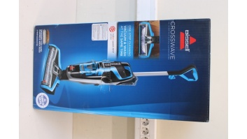 SALE OUT. Bissell CrossWave MultiFunctional Cleaner, Blue/Silver | Bissell | MultiFunctional Cleaner | CrossWave | Corded operating | Handstick | Washing function | 560 W | - V | Blue/Titanium | Warranty 24 month(s) | DAMAGED PACKAGING,USED, DIRTY, SCRATC