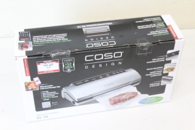 SALE OUT.  | Caso | Bar Vacuum sealer | VC10 | Power 110 W | Temperature control | Silver | SCRATCHES ON SIDES