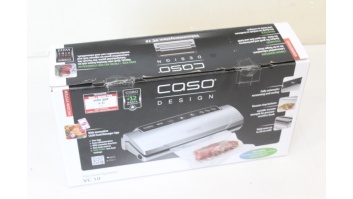 SALE OUT.  | Caso | Bar Vacuum sealer | VC10 | Power 110 W | Temperature control | Silver | SCRATCHES ON SIDES