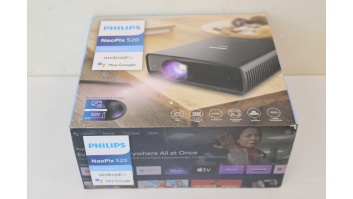 SALE OUT. Philips Neopix 520 Home Projector, 1920x1080, 350lm, 16:9, 3000:1, Black | Philips | Neopix 520 | Full HD (1920x1080) | 350 ANSI lumens | Black | DAMAGED PACKAGING, SCRATCHED CONTROL WHEEL | Lamp warranty 8 month(s) | Wi-Fi