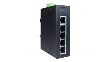 Digitus Industrial 5 Port Gigabit Switch | DN-651107 | Unmanaged | DIN rail mountable