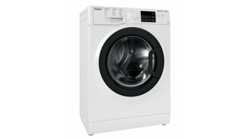 Whirlpool Washing machine | WRSB 7259 WB EU | Energy efficiency class B | Front loading | Washing capacity 7 kg | 1200 RPM | Depth 43.5 cm | Width 59.5 cm | Display | LED | Steam function | White