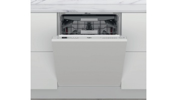 Whirlpool Dishwasher | W0I D741A S | Built-in | Width 59.8 cm | Number of place settings 14 | Number of programs 11 | Energy efficiency class C | Silver