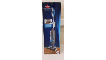 SALE OUT. Bissell Vac&Steam Steam Cleaner | Bissell | Vacuum and steam cleaner | Vac & Steam | Power 1600 W | Steam pressure Not Applicable. Works with Flash Heater Technology bar | Water tank capacity 0.4 L | Blue/Titanium | DAMAGED PACKAGING, USED, DIRT