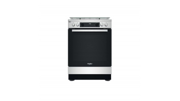 Whirlpool Cooker | WS68G8CHX/E/1 | Hob type Gas | Oven type  Electric | Stainless Steel | Width 60 cm | Digital | Depth 60 cm | 78 L