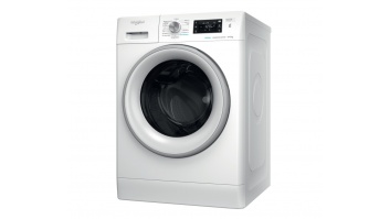 Whirlpool Washing machine with Dryer | FFWDB 964369 SV EE | Energy efficiency class A/D | Front loading | Washing capacity 9 kg | 1400 RPM | Depth 54 cm | Width 59.5 cm | Display | LED | Drying system | Drying capacity 6 kg | Steam function | White