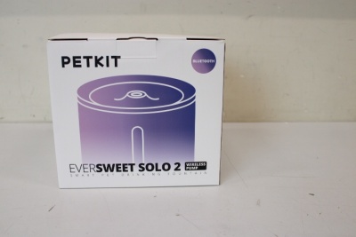 SALE OUT. Petkit P4114 (CT-W2) Eversweet Solo 2 Fountain, White | PETKIT | Smart Pet Drinking Fountain | Eversweet Solo 2 | Capacity 2 L | Filtering | Material Plastic | White | DEMO