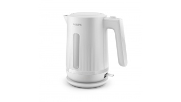 Jaunums! PHILIPS 3000. sērijas Basic tējkanna, 1.7L, balta