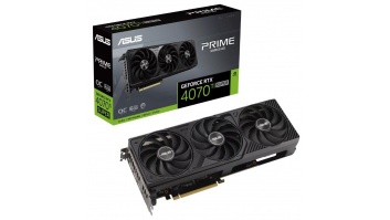 Graphics Card|ASUS|NVIDIA GeForce RTX 4070 SUPER|16 GB|GDDR6X|256 bit|Triple slot Fansink|1xHDMI|3xDisplayPort|PRIME-RTX4070TIS-O16G