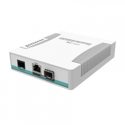 MikroTik Cloud Router Switch CRS106-1C-5S  SFP ports quantity 5 Desktop Web Management